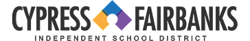 Cypress Fairbanks Independent School District logo. 